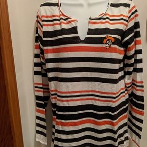 Oklahoma State Cowboys small women's tunic nwt